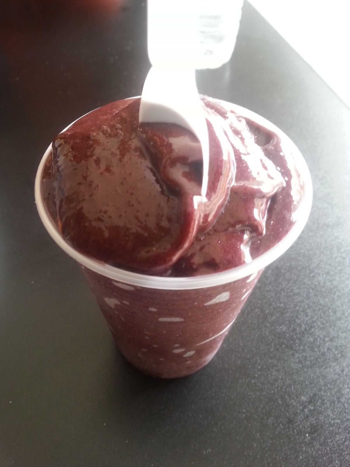 Açaí served as frozen pulp in Brazil
